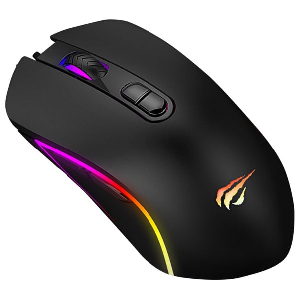 HAVIT HV-MS852 7-knappers LED gaming mus. HAVIT HV-MS852 7-knappers LED gaming mus