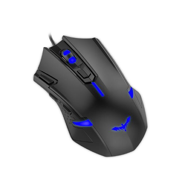 Havit Gaming Mouse. Optisk. Model: HV-MS748. Sort/Blå Mobil, PC og tablet tilbehør