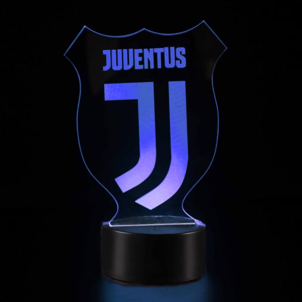 Juventus 3D lampe. Farveskift mellem 7 farver. Mobil, PC og tablet tilbehør