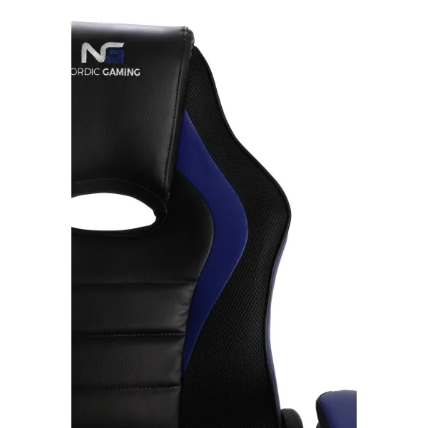Nordic Gaming Charger V2 Gamer Stol. Forbedret udgave! Sort/Blå. Nordic Gaming Charger V2 Gamer Stol. Forbedret udgave! Sort/Blå. - Billede 6