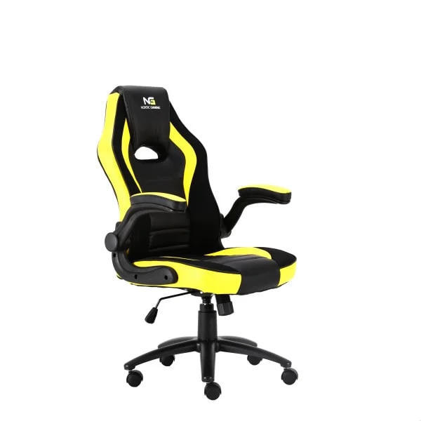 Nordic Gaming Charger V2 Gamer Stol. Forbedret udgave! Sort/Gul. Nordic Gaming Charger V2 Gamer Stol. Forbedret udgave! Sort/Gul. - Billede 2