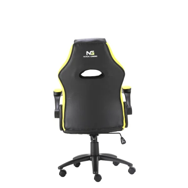 Nordic Gaming Charger V2 Gamer Stol. Forbedret udgave! Sort/Gul. Nordic Gaming Charger V2 Gamer Stol. Forbedret udgave! Sort/Gul. - Billede 5
