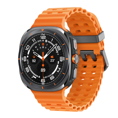 Samsung Galaxy Watch Ultra AMOLED 47 mm Smartwatch med 4G og Touch skærm. Grå/Orange Mobil, PC og tablet tilbehør