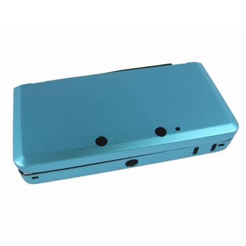 Nintendo 3DS XL aluminiums case. Turkis. Mobil, PC og tablet tilbehør
