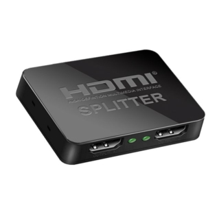 HDMI Splitter 1 til 2. 4K splitter med 1x input - 2x output. Mobil, PC og tablet tilbehør