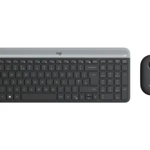 Logitech MK470 Slim Wireless Combo Tastatur og mus-sæt. Mobil, PC og tablet tilbehør