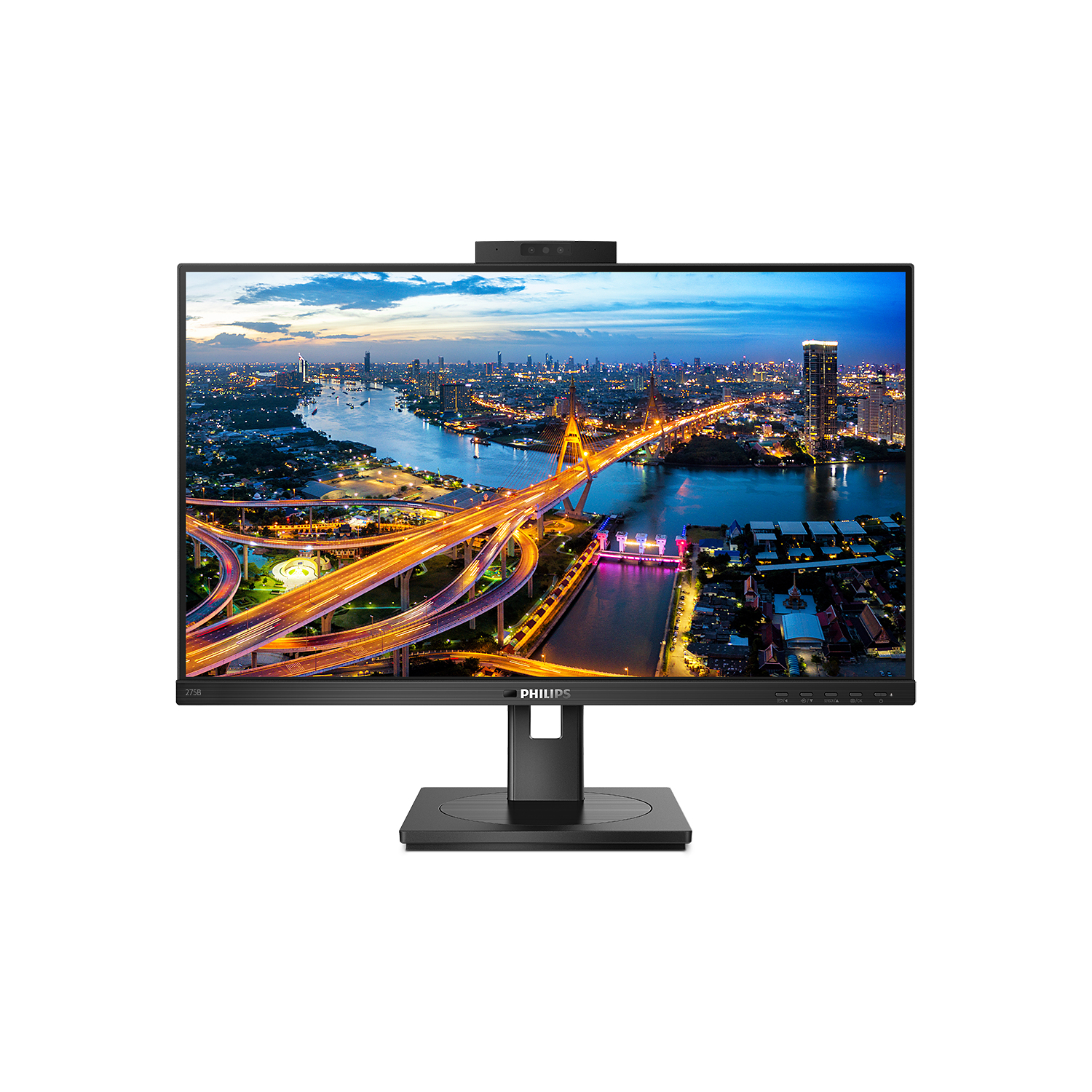 Philips B Line 275B1H 27" 75Hz Pivot Skærm. 2560 x 1440 DVI HDMI DisplayPort. Philips B Line 275B1H 27" 75Hz Pivot Skærm. 2560 x 1440 DVI HDMI DisplayPort. - Billede 2