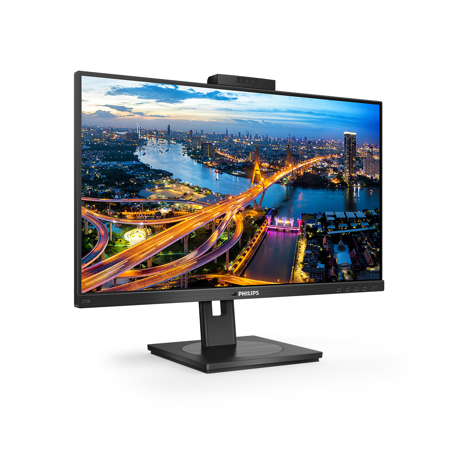Philips B Line 275B1H 27" 75Hz Pivot Skærm. 2560 x 1440 DVI HDMI DisplayPort. Philips B Line 275B1H 27" 75Hz Pivot Skærm. 2560 x 1440 DVI HDMI DisplayPort. - Billede 3