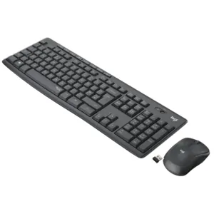 Logitech MK295 Silent Trådløst Tastatur og mus-sæt. Mobil, PC og tablet tilbehør
