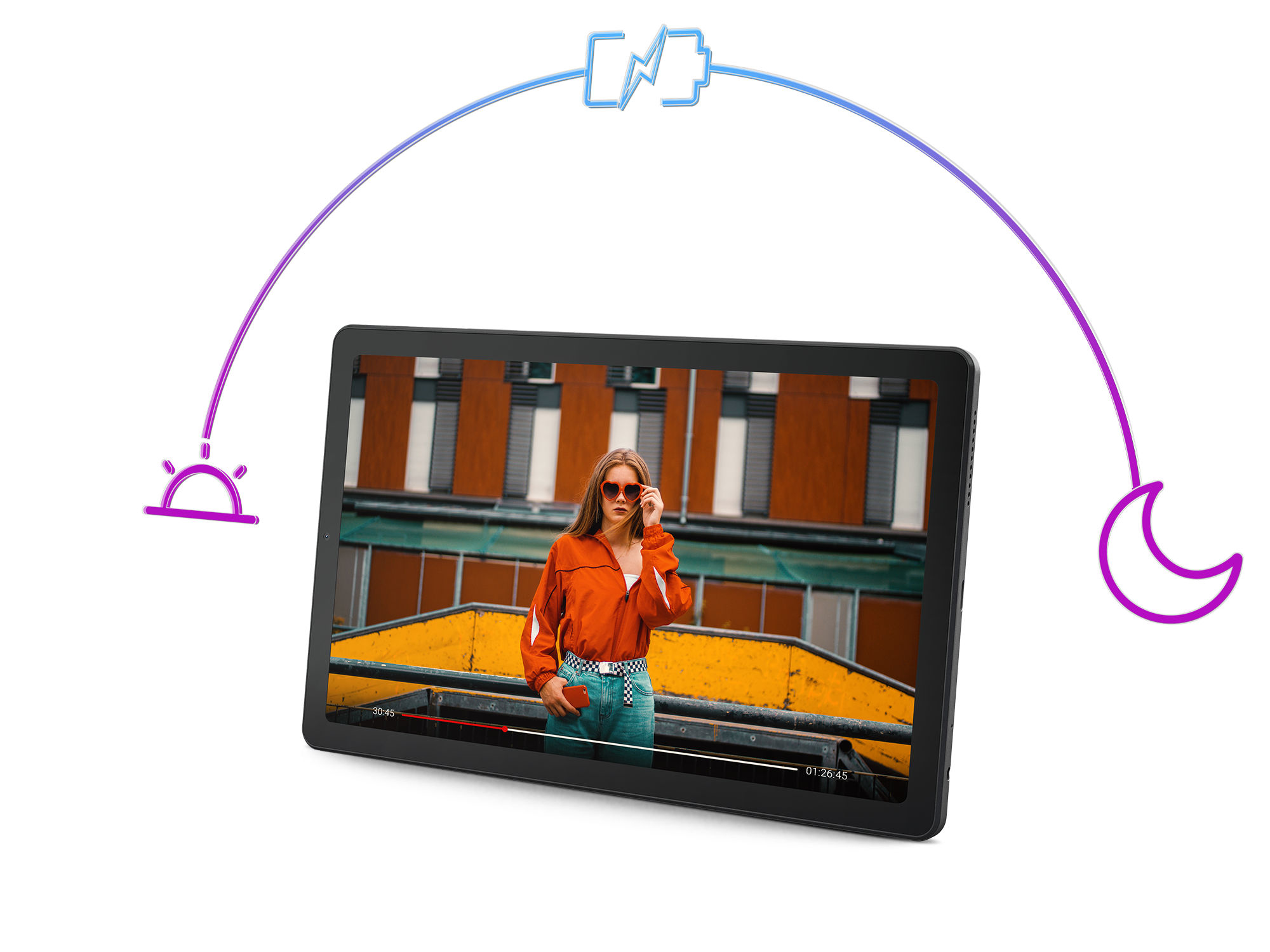 Lenovo Tab M9 Mediatek 64 GB 22,9 cm (9") 4 GB Wi-Fi 5 (802.11ac) Android 12 Grå Lenovo Tab M9 Mediatek 64 GB 22,9 cm (9") 4 GB Wi-Fi 5 (802.11ac) Android 12 Grå - Billede 5