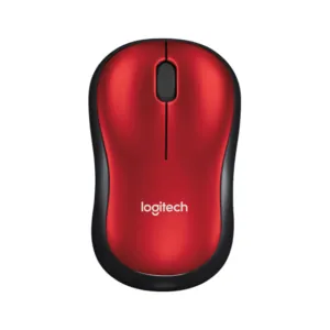Logitech M185 Optisk Trådløs Mus. Rød. Mobil, PC og tablet tilbehør