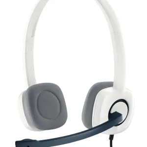 Logitech H150 Kablet Stereo Headset. Hvid. Mobil, PC og tablet tilbehør
