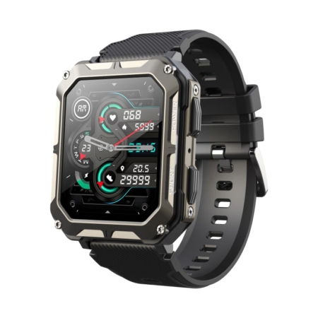 C20 Pro Smartwatch. 1.83" Touch Screen. IP68 Vandtæt Aktivitets ur. Graphite. C20 Pro Smartwatch. IP68 Vandtæt ur med stor Touch Screen.