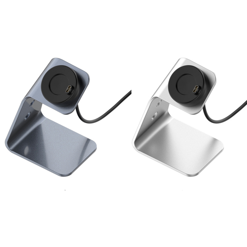 Fed opladestander til Garmin ure. Vivo, Fenix, Approach, Forerunner, Venu, Instinct mm. Grå. Fed opladestander til Garmin ure. Vivo, Fenix, Approach, Forerunner, Venu, Instinct mm. Grå. - Billede 5