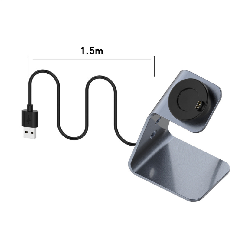 Fed opladestander til Garmin ure. Vivo, Fenix, Approach, Forerunner, Venu, Instinct mm. Grå. Fed opladestander til Garmin ure. Vivo, Fenix, Approach, Forerunner, Venu, Instinct mm. Grå. - Billede 4