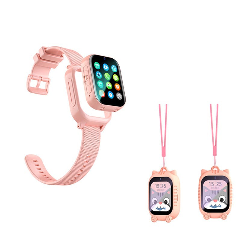 K26H GPS Smartwatch til børn. GPS-positionering, geo-hegn, IPX7 Vandtæt mm. Pink. K26H GPS Smartwatch til børn. GPS-positionering mm. Pink.