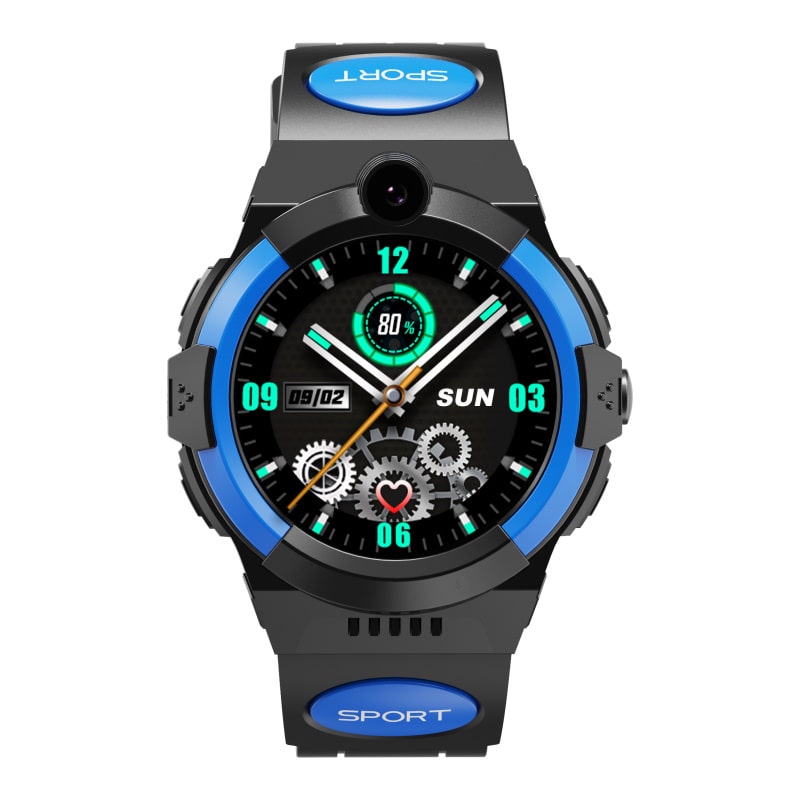 LT32 Sport Smartwatch med 4G til børn. IP67 vandtæt, GPS, SOS, videoopkald mm. Blå. LT32 Sport Smartwatch med 4G til børn. IP67 vandtæt, GPS, SOS, videoopkald mm. Blå. - Billede 2
