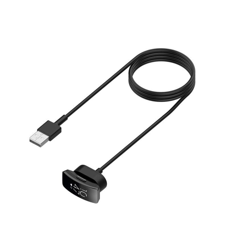 Oplader til Fitbit Inspire, Inspire HR og Fitbit Ace 2. Magnetisk opladekabel. 1m. Sort. Oplader til Fitbit Inspire, Inspire HR og Fitbit Ace 2. Magnetisk opladekabel. 1m. Sort. - Billede 2