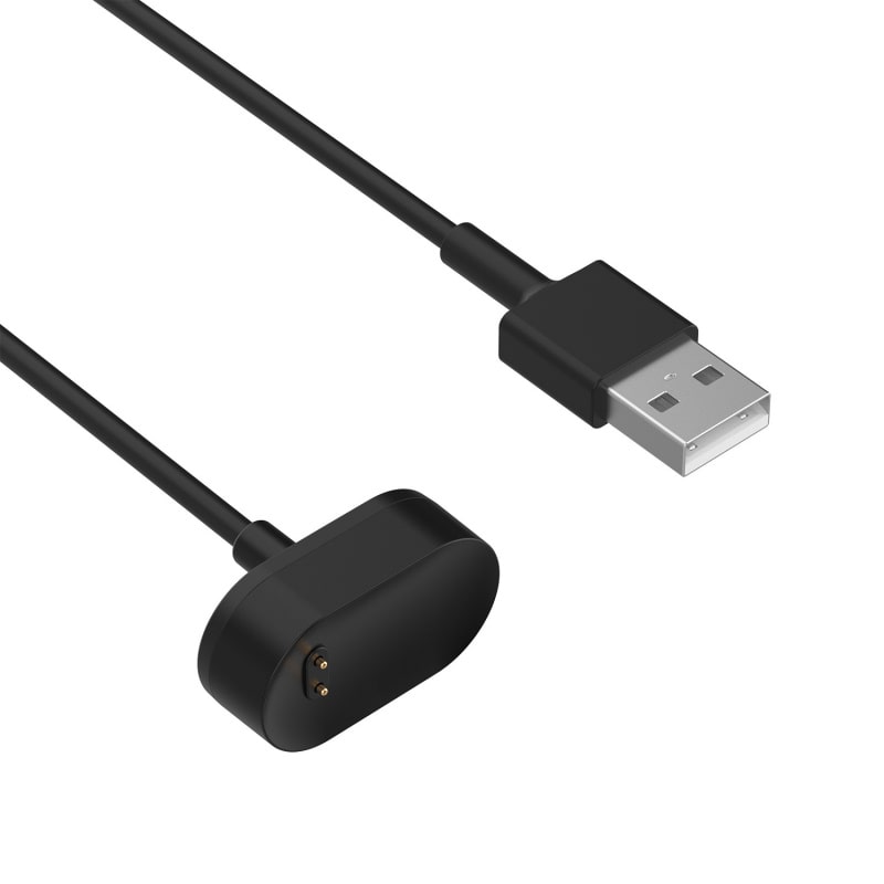 Oplader til Fitbit Inspire, Inspire HR og Fitbit Ace 2. Magnetisk opladekabel. 1m. Sort. Oplader til Fitbit Inspire, Inspire HR og Fitbit Ace 2. Magnetisk opladekabel. 1m. Sort. - Billede 3
