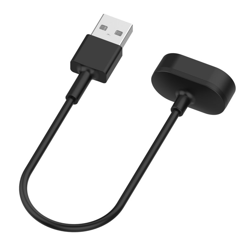 Oplader til Fitbit Inspire, Inspire HR og Fitbit Ace 2. Magnetisk opladekabel. 1m. Sort. Oplader til Fitbit Inspire, Inspire HR og Fitbit Ace 2. Magnetisk opladekabel. 1m. Sort. - Billede 5