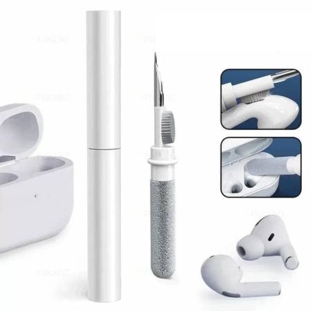 3-i-1 Multi Rensesæt til AirPods, Airpods Opladningsetui mm 3-i-1 Multi Rensesæt til AirPods, Airpods Opladningsetui mm