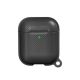 Carbon Fiber TPU beskyttelsescover til dit AirPods etui. Sort. Mobil, PC og tablet tilbehør