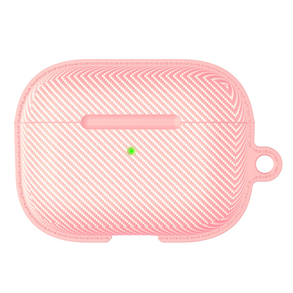 Carbon Fiber TPU beskyttelsescover til dit AirPods Pro etui. Pink. Beskyttelsescover i en fræk pink farve til dit AirPods Pro etui. Pas på dine AirPods Pro og det tilhørende etui. Mange farver. Kun kr 69,-