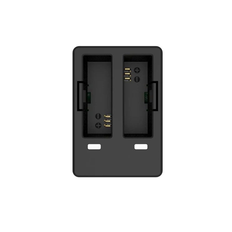 Dual Batterioplader til SJCAM SJ6 sportskameraer. Oplad to batterier på én gang. Dual Batterioplader til SJCAM SJ6 sportskameraer. Oplad to batterier på én gang. - Billede 2