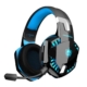 KOTION EACH G2000BT Bluetooth Stereo Gaming Headset. Trådløse og med aftagelig mikrofon. Blå. KOTION EACH G2000BT Bluetooth Stereo Gaming Headset. Blå