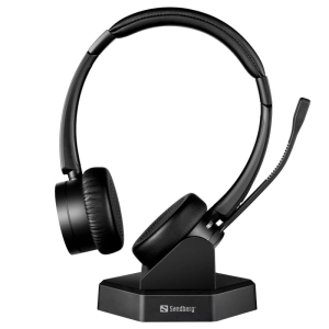 Sandberg Bluetooth Office Headset Pro+ | Professionelt headset med krystalklar lyd. Sandberg Bluetooth Office Headset Pro+ | Tilslut to enheder.