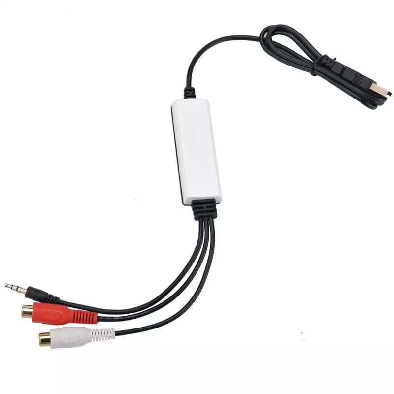 EZCAP USB Audio Capture adapter. Digitaliser dine gamle lydoptagelser. EZCAP USB Audio Capture adapter. Digitaliser dine gamle lydoptagelser. - Billede 4