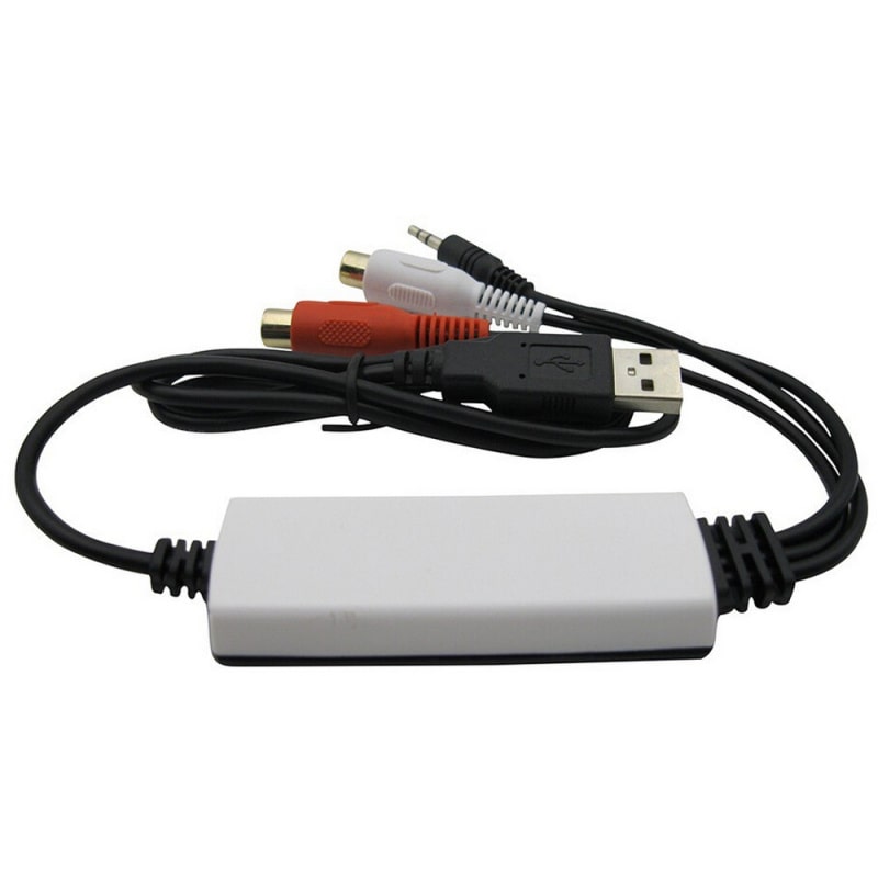 EZCAP USB Audio Capture adapter. Digitaliser dine gamle lydoptagelser. EZCAP USB Audio Capture adapter. Digitaliser dine gamle lydoptagelser. - Billede 5
