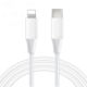 USB-C til Lightning-kabel. 9V, 20W hurtig opladning. Hvid. 2 m. 2M USB-C til Lightning-kabel med lynhurtig 20W opladning.