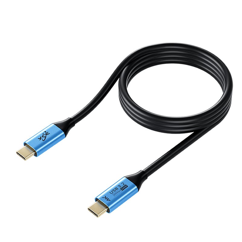 USB-C Kabel 20Gbps. 240W Opladning & Skærmsynkronisering (USB 3.2) USB-C Kabel 20Gbps. 240W Opladning & Skærmsynkronisering