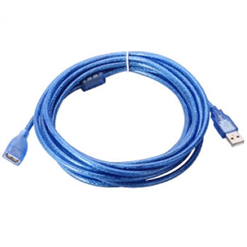 10m USB forlængerkabel 2.0. USB-A han / USB-A hun. Mobil, PC og tablet tilbehør