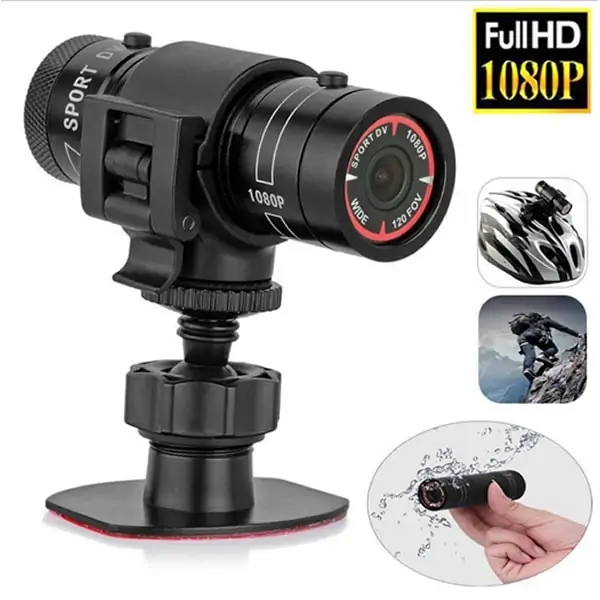 F9 Mini 1080P Full HD Vandtæt Actionkamera til udendørsaktivitet F9 Mini 1080P Full HD Vandtæt Actionkamera til udendørsaktivitet - Billede 3
