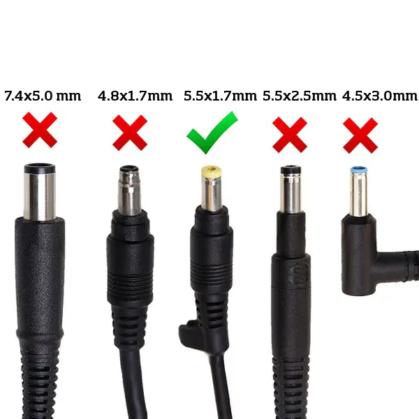 Oplader til Acer. 65W-19V/3.42A (5.5x1.7). Oplader til Acer. 65W-19V/3.42A (5.5x1.7). - Billede 2