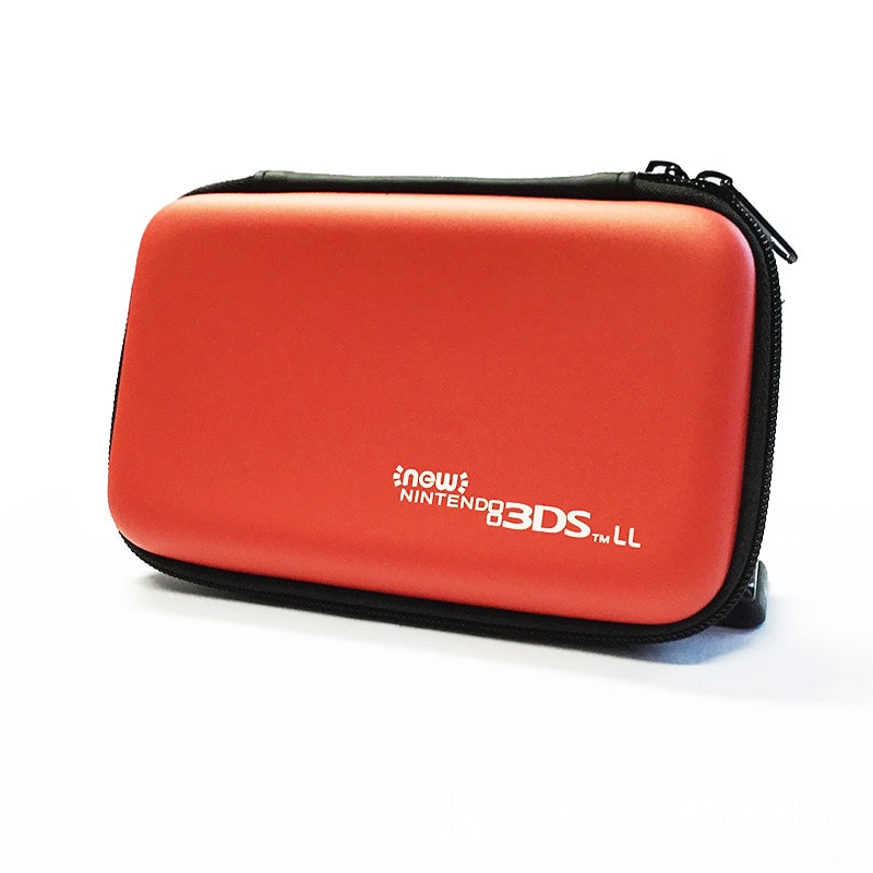 Beskyttelsestaske til Nintendo 3DS XL & NEW 3DS XL. Rød. Beskyttelsestaske til Nintendo 3DS XL & NEW 3DS XL. Rød.