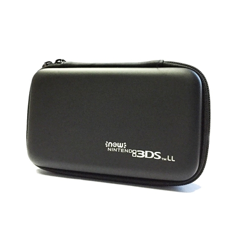 Beskyttelsestaske til Nintendo 3DS XL & NEW 3DS XL. Sort. Beskyttelsestaske til Nintendo 3DS XL & NEW 3DS XL. Sort.