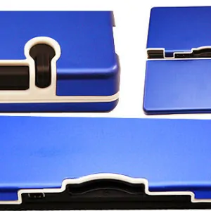 Nintendo DSi aluminiums case. Blå. Mobil, PC og tablet tilbehør