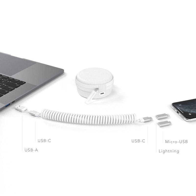 Vonmählen allroundo. Kabel+Powerbank. Hvid Vonmählen allroundo. Kabel+Powerbank. Hvid - Billede 4