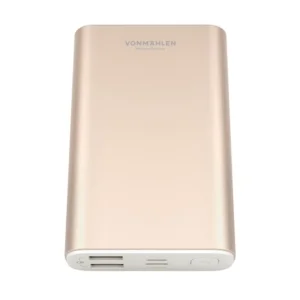 Vonmählen Evergreen Powerbank. Quick Charge 3.0. 10.000 mAh. Rose Gold. Vonmählen Evergreen Powerbank. Quick Charge 3.0. Rose Gold