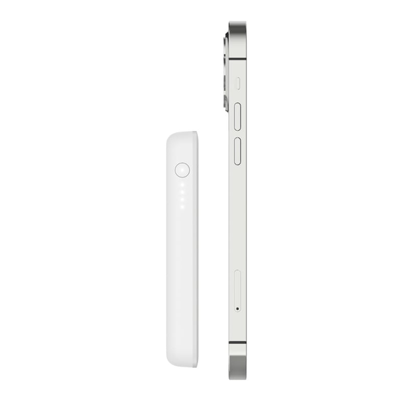 Belkin BoostCharge Magnetisk Trådløs Powerbank. 2500mAh. Hvid. Belkin BoostCharge Magnetisk Trådløs Powerbank. 2500mAh. Hvid. - Billede 3
