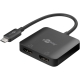 Goobay USB-C Adapter til 2x HDMI. USB-C til HDMI Splitter. Goobay USB-C Adapter til 2x HDMI. USB-C til HDMI Splitter.
