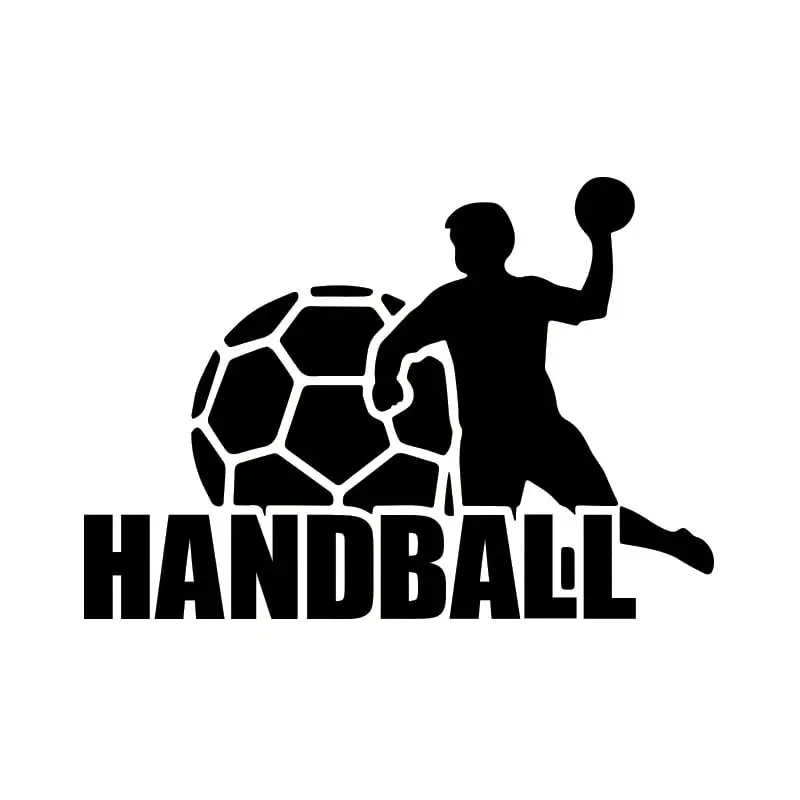 Håndbold wallsticker. Flot wallsticker til håndboldspilleren. 40x57cm. Håndbold wallsticker. Flot wallsticker til håndboldspilleren
