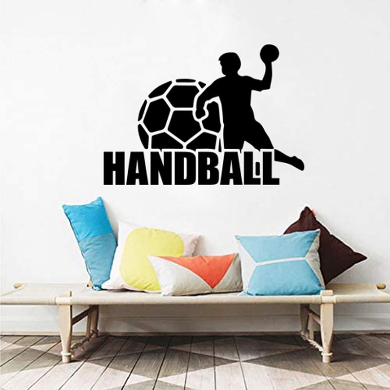 Håndbold wallsticker. Flot wallsticker til håndboldspilleren. 40x57cm. Håndbold wallsticker. Flot wallsticker til håndboldspilleren. 40x57cm. - Billede 3