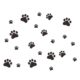 Hunde wallsticker med søde hundepoter. Få hunde poteaftryk på væggen. Hunde wallsticker med søde hundepoter. Poteaftryk på væggen.