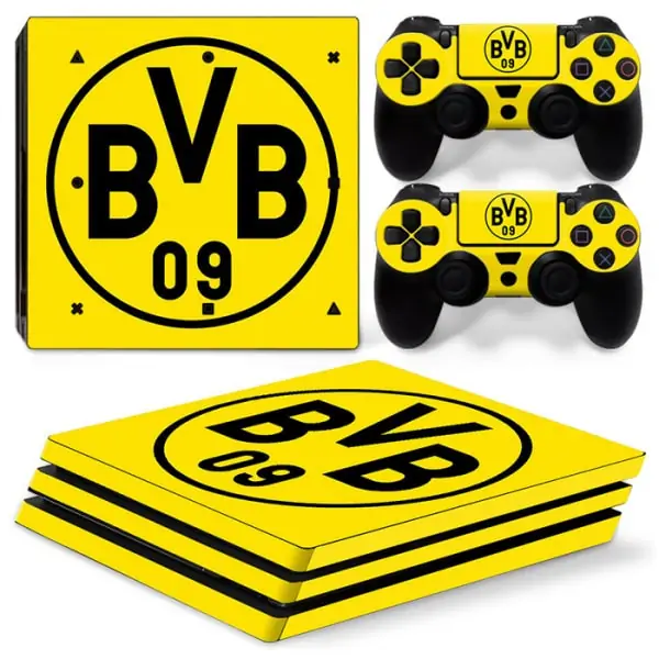PS4 Pro skin til konsol og to controllere. Dortmund. PS4 Pro skin til konsol og to controllere. Dortmund.