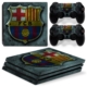 PS4 Pro skin til konsol og to controllere. FC Barcelona. Metal. Mobil, PC og tablet tilbehør