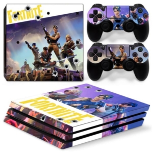 Fortnite PS4 Pro skin. Heltene med skudhuller. Mobil, PC og tablet tilbehør